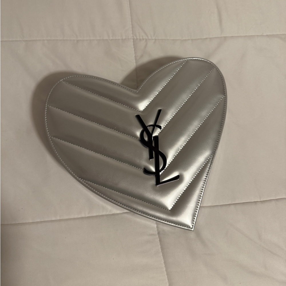YSL beauty silver box